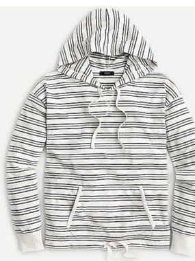J Crew Striped Hoodie